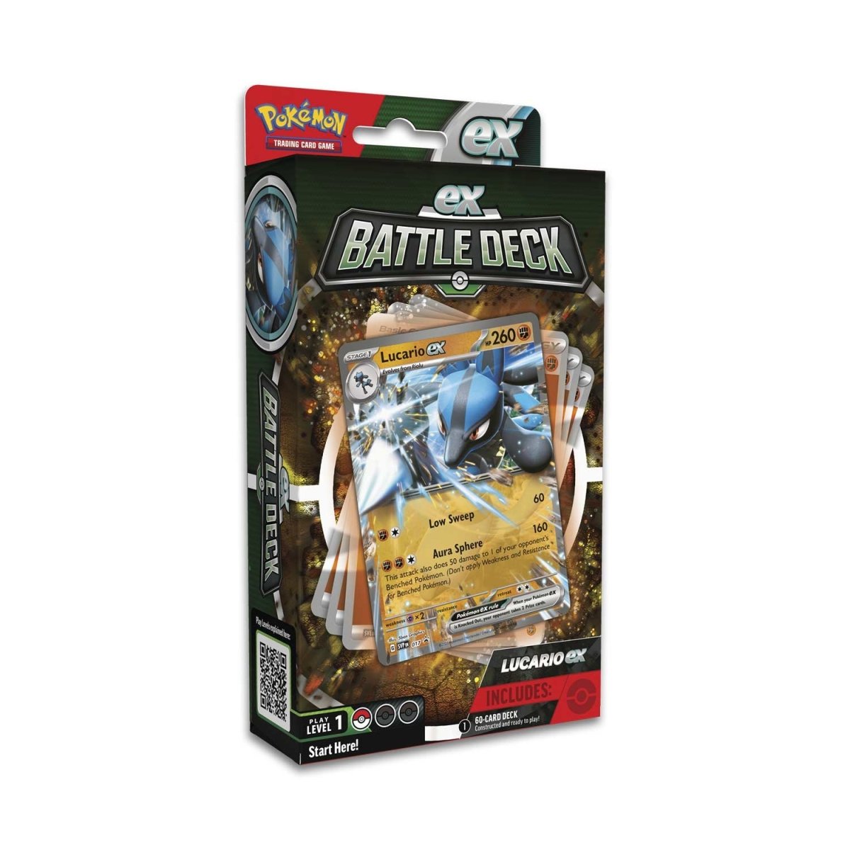 Pokémon Lucario ex Battle Deck