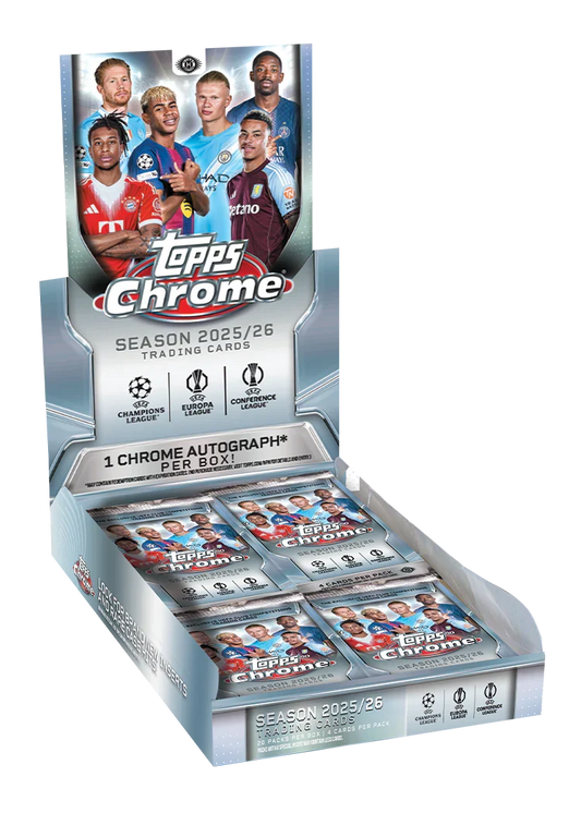 Topps - UCC Chrome 2025-26 Hobby Box