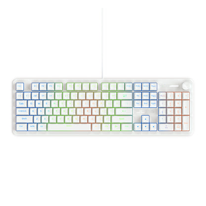 Nightfall Full-Size Wired Gaming Keyboard White