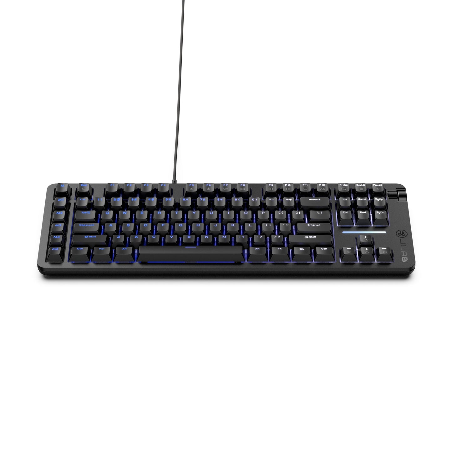 Midnight Full-Size Wired Gaming Keyboard Black