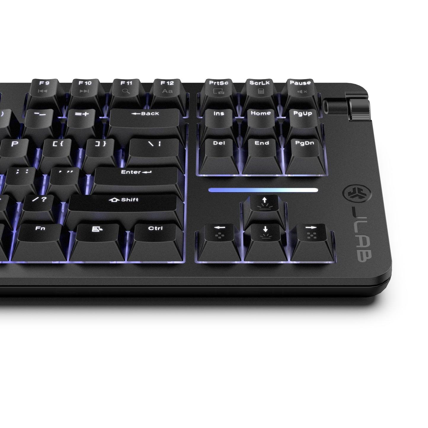 Midnight Full-Size Wired Gaming Keyboard Black