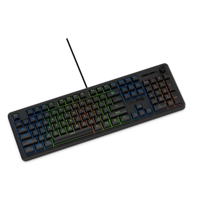 Nightfall Full-Size Wired Gaming Keyboard Black