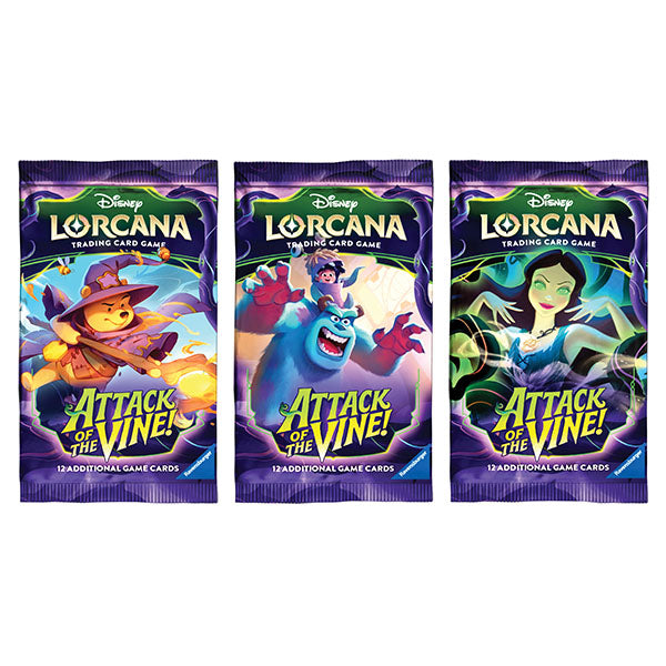 Disney Lorcana Set 13 - Attack Of The Vine Booster Pack Art Set