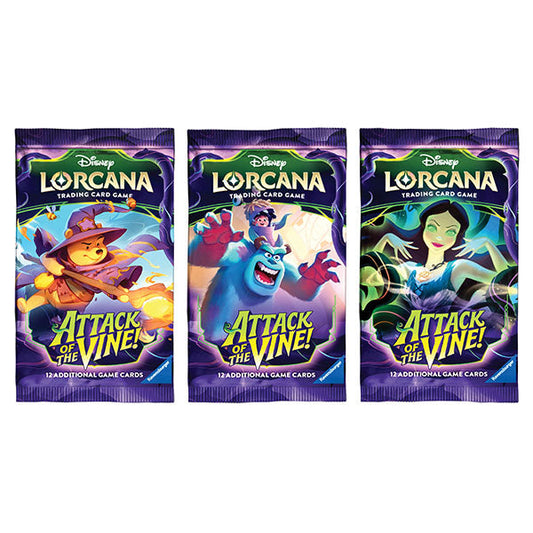 Disney Lorcana Set 13 - Attack Of The Vine Booster Pack Art Set