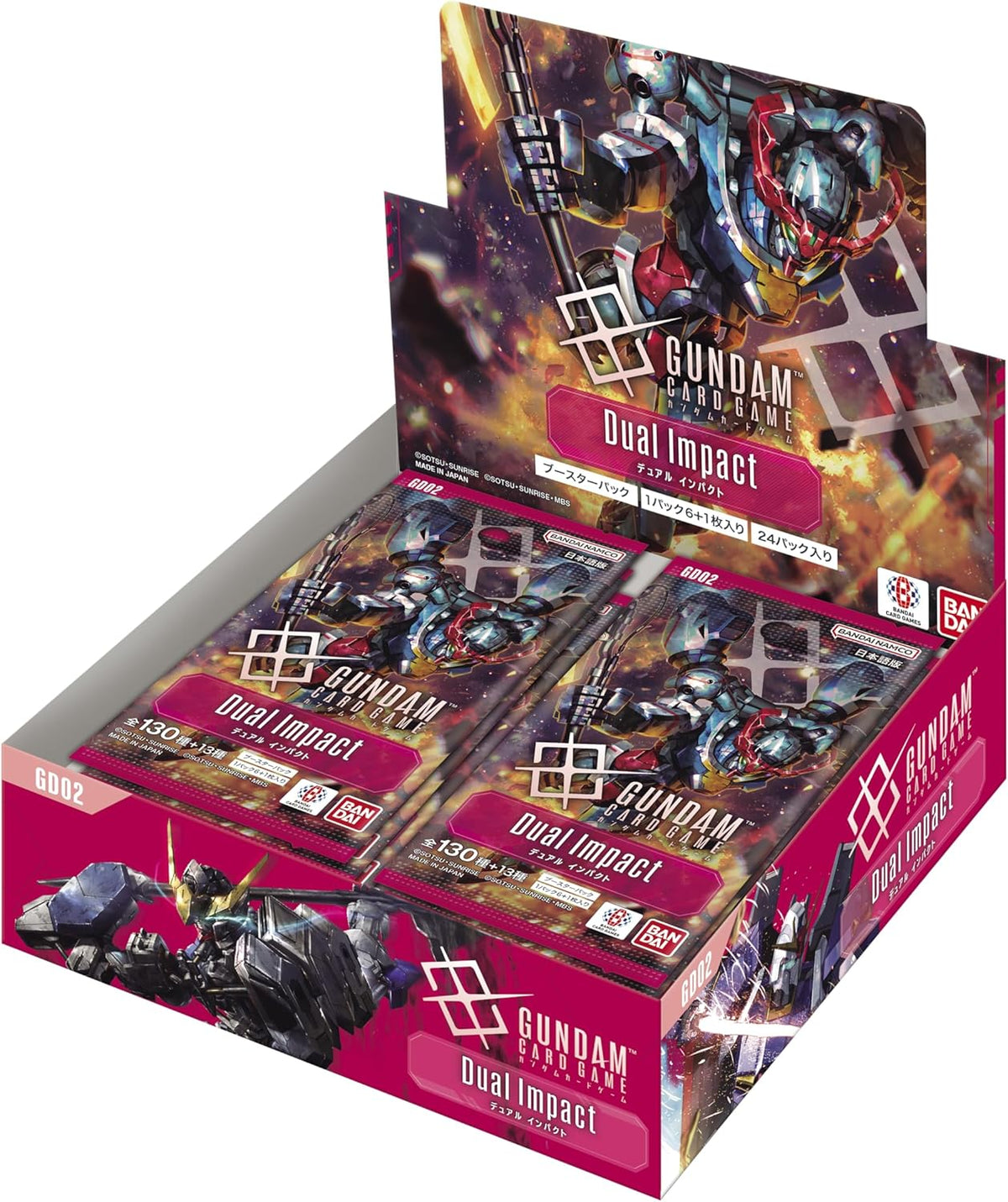 Gundam Dual Impact Booster Box (GD02)