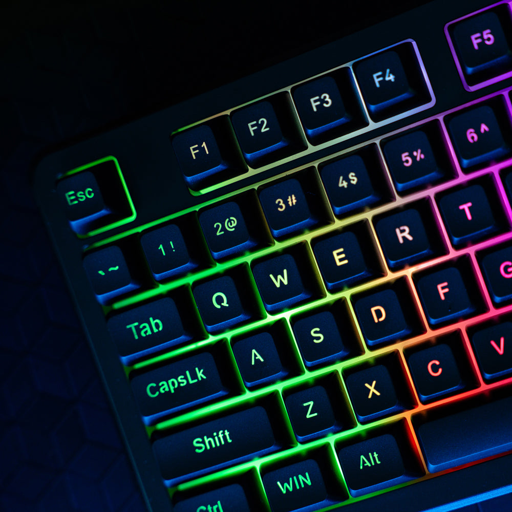 Nightfall Full-Size Wired Gaming Keyboard Black