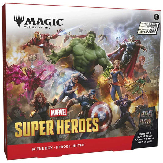 Magic: The Gathering Marvel Super Heroes Scene Box Set of 2