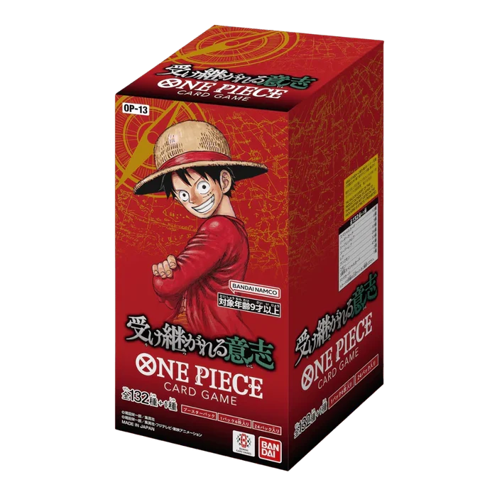 One Piece Carrying on His Will OP-13 Japanese Booster Box