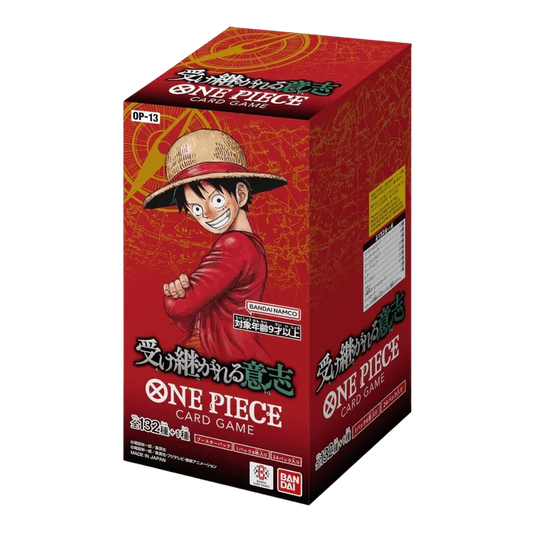 One Piece Carrying on His Will OP-13 Japanese Booster Box
