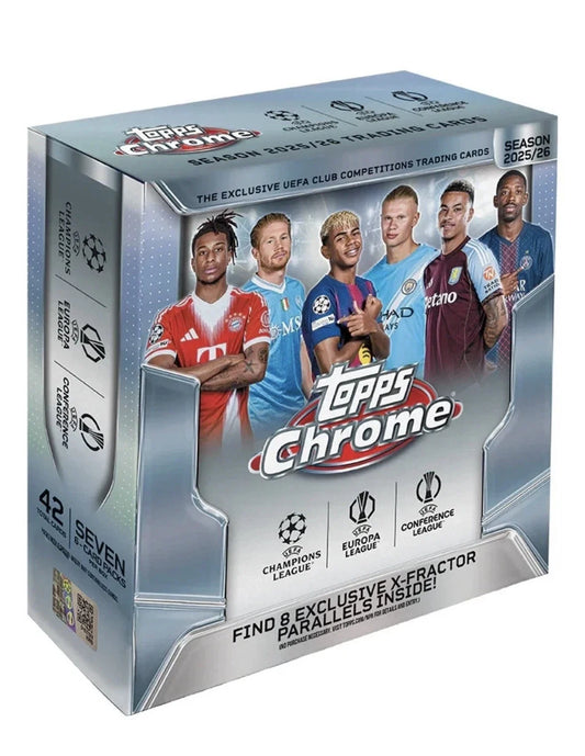 Topps - UCC Chrome 2025-26 Mega Box